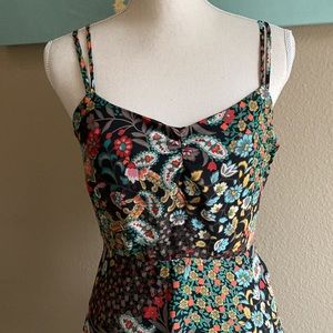 Retro cut flowy dress